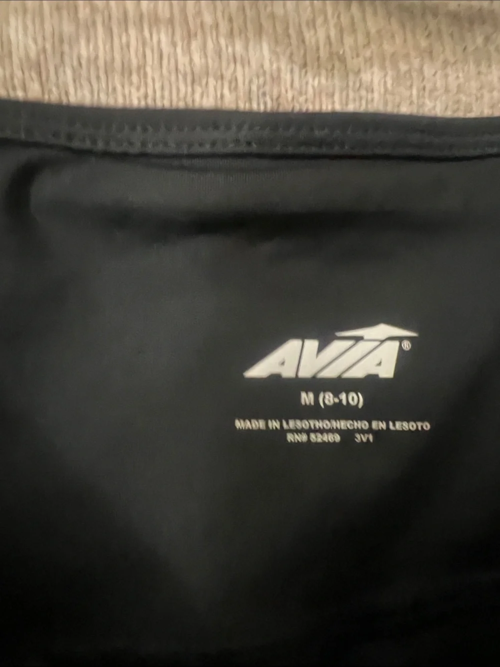 Kids Black Active Capri Leggings